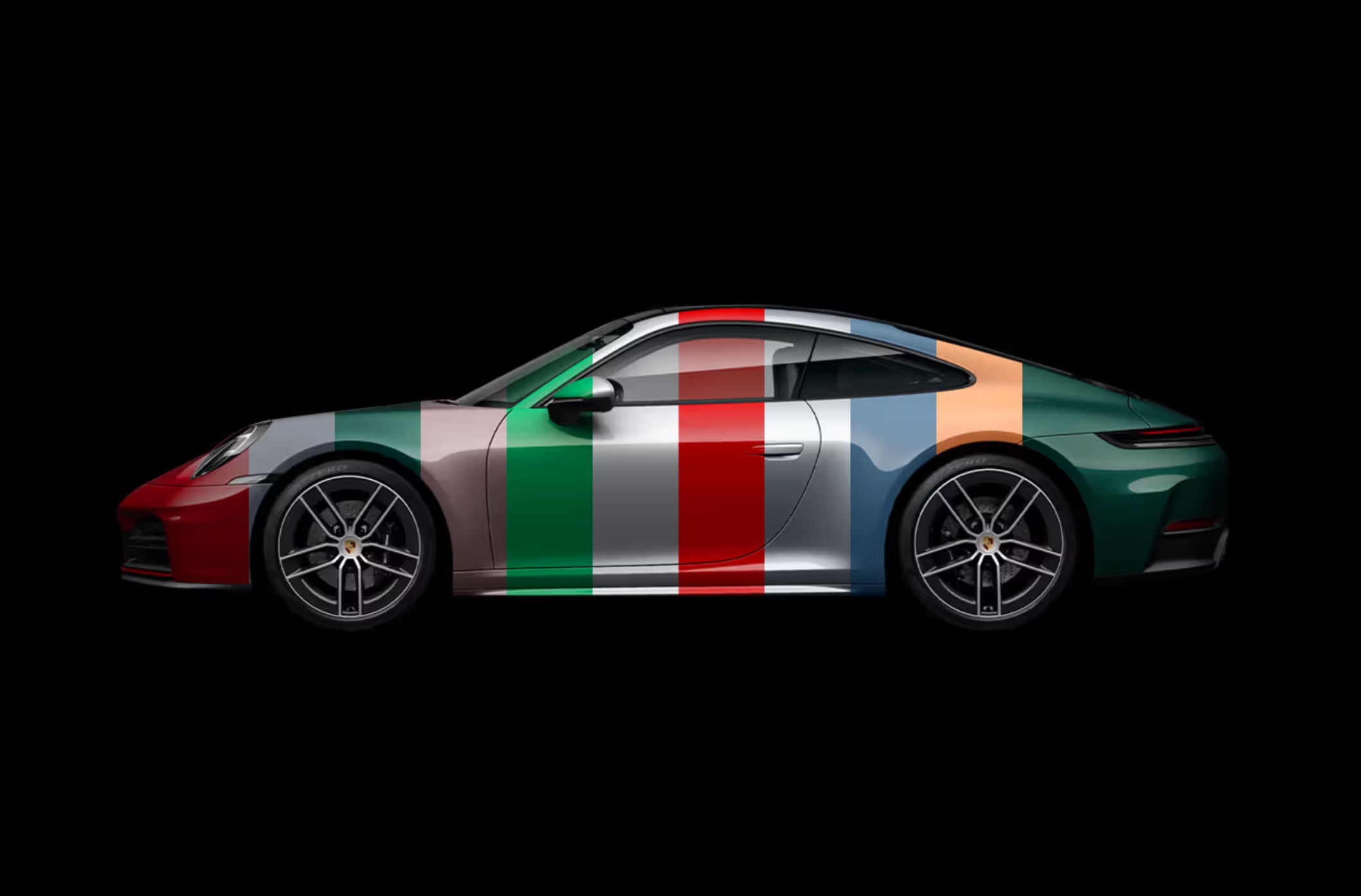 Porsche Unveils 11 New Paint-to-Sample Colors for 2024